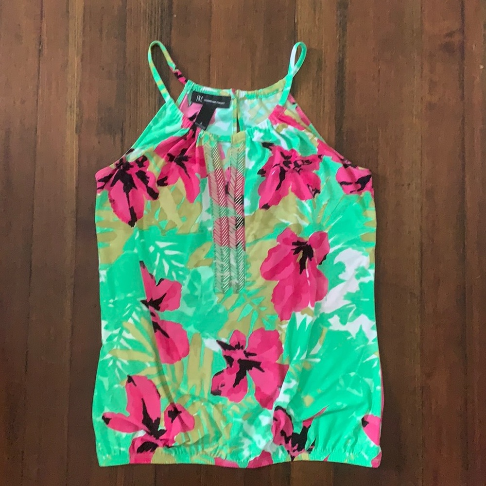 Women’s INC floral top with detail